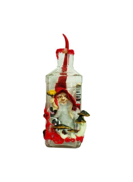 Duende na Garrafa Médio Vermelho