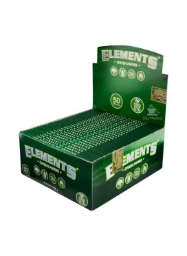 Caixa de Seda Elements Green King Size
