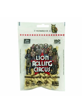 Filtro Lion Rolling Circus Biodegradável