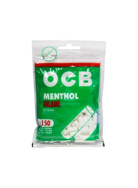 Filtro OCB Menthol Slim 6mm