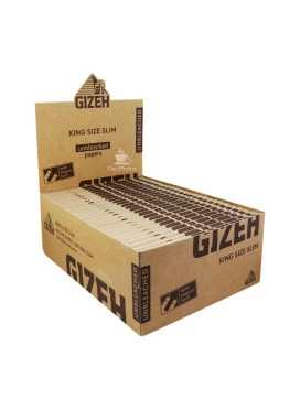 Caixa de Seda Gizeh Brown King Size Slim