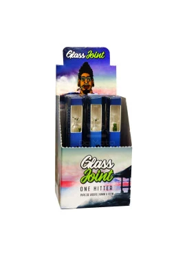 Caixa de Pipe de Vidro One Hitter Glass Joint 