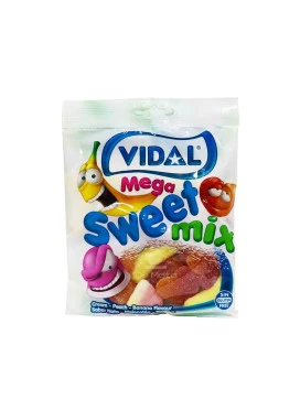 Bala de Goma Vidal Mega Sweet Mix 100g
