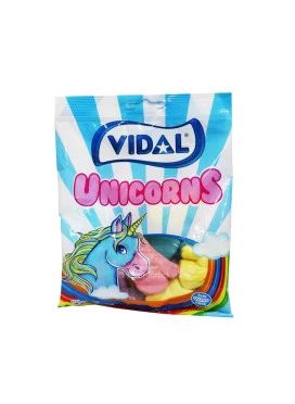 Bala de Goma Vidal Unicorns 100g