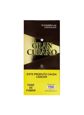 Cigarrilha Gran Cubano Chocolate C/ Piteira