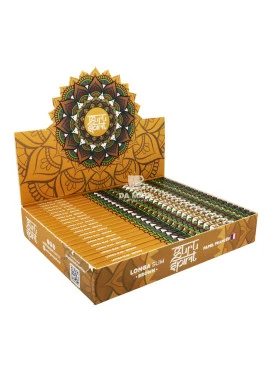 Caixa de Seda Guru Spirit Longa Brown Slim