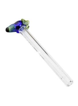 Piteira de Vidro Hippie Bong Cachorro 6mm