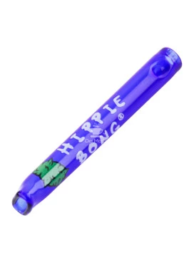 Piteira de Vidro Hippie Bong Colorida 7mm c/ 5,5cm 