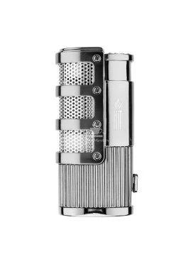 Maçarico Premium de Metal Hit Grid Silver