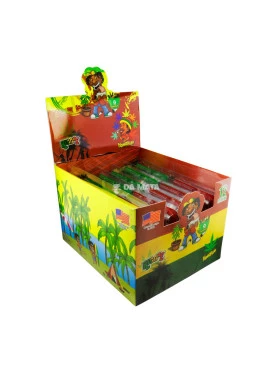 Caixa de Kit Pipe de Vidro C/ Acessórios Honeypuff Reggae