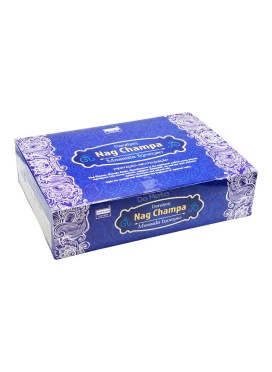 Caixa de Incenso Darshan Nag Champa Blue