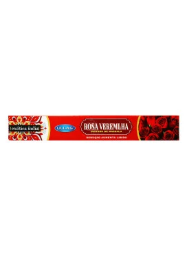 Incenso Massala Ullas Rosa Vermelha