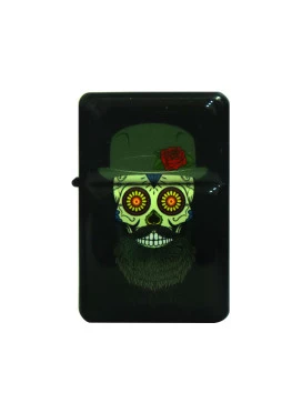 Isqueiro Clássico Mexican Skull