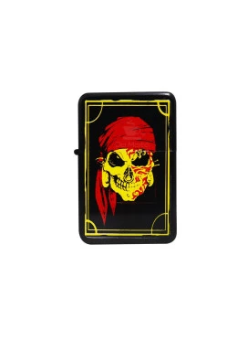 Isqueiro Clássico Skull Pirate