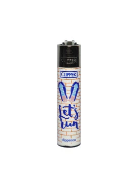 Isqueiro Clipper Let's Run