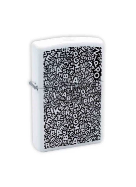 Isqueiro Zippo Scattered Letters