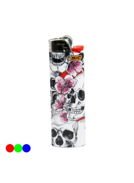 Isqueiro Bic Skull Colors