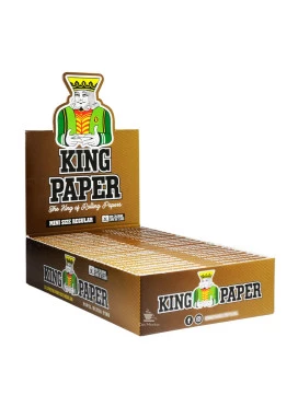 Caixa de Seda King Paper Unbleached Mini Size