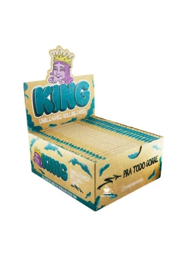 Caixa de Seda King Unbleached King Size Regular