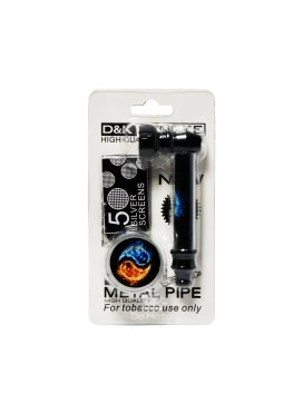 Pipe de Plástico com 1 Dichavador e 5 Redes Metálicas