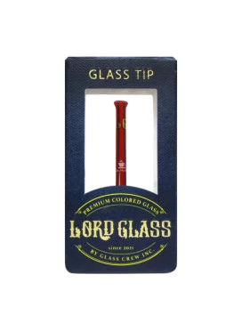  Piteira de Vidro Lord Glass Vac-Stack Red