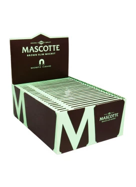 Caixa de Seda Mascotte Brown King Size Magnet