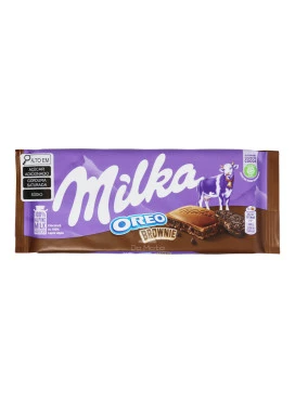 Chocolate Importado Milka Oreo Brownie 100g