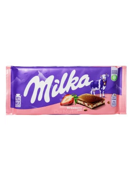 Chocolate Importado Milka Morango 100g