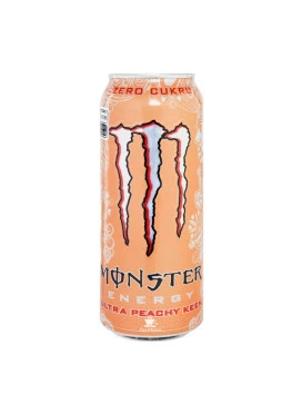 Energético Monster Ultra Peachy Keen Zero 500ml