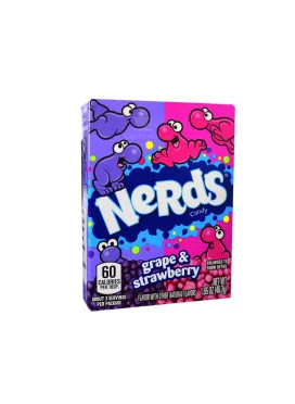 Nerds Balas Importada - Sabor Strawberry & Grape 