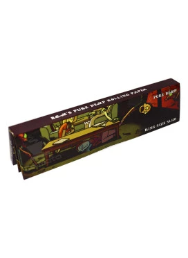 Seda Rick And Morty Brown King Size Slim c/ Piteira