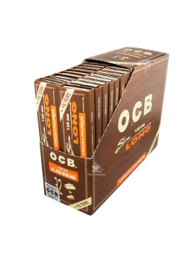 Caixa de Seda OCB Virgin Slim Long + Tips