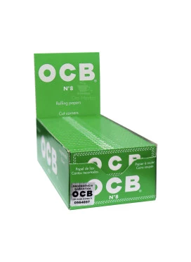 Caixa de seda OCB 70mm Green