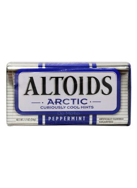 Pastilha Importada Altoids Artic Peppermint 34g