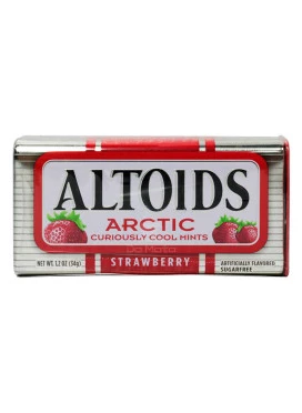 Pastilha Importada Altoids Artic Strawberry 34g