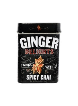 Pastilha Importada Ginger Spicy Chai