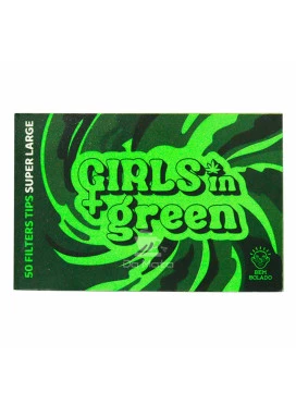 Piteira de Papel Girls in Green Large