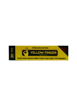 Piteira de Papel Yellow Finger Original Slim