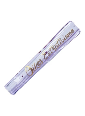 Piteira de Vidro Achatado Oikos Extrativismo Lilas 7mm