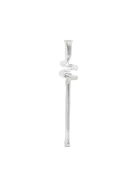 Piteira de Vidro Espiral Longa 