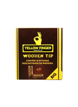 Piteira de Madeira Yellow Finger Big