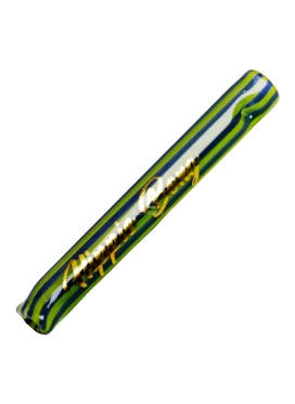 Piteira de Vidro Hippie Bong Verde Escuro 7mm