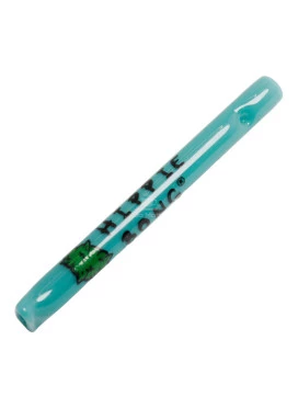 Piteira de Vidro Hippie Bong Verde Esmeralda 6mm