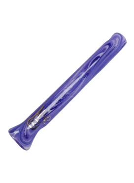 Piteira de Vidro Hippie Bong Wig-Wag Roxo 7mm 