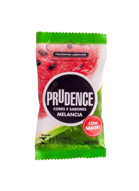 Preservativo Prudence Melancia c/ 3 un.