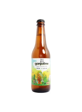 Cerveja Puff Beer Ganjalime 355 ml