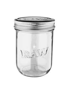 Pote de Vidro Raw Mason Jar