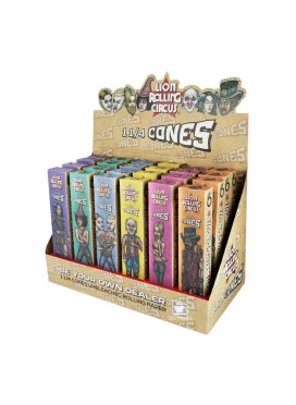 Caixa De Cone Lion Rolling Circus Pre-Rolled 1 1/4