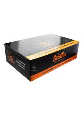Caixa de Pote Hermético de Vidro UV Sadhu 90ml