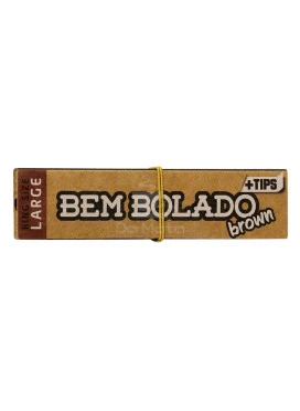 Seda Bem Bolado Brown King Size c/ Piteira